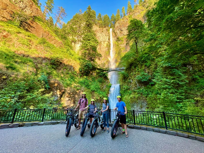 Portland: Scenic Self-Guided E-Bike Tour at Multnomah Falls – Sandy, Oregon