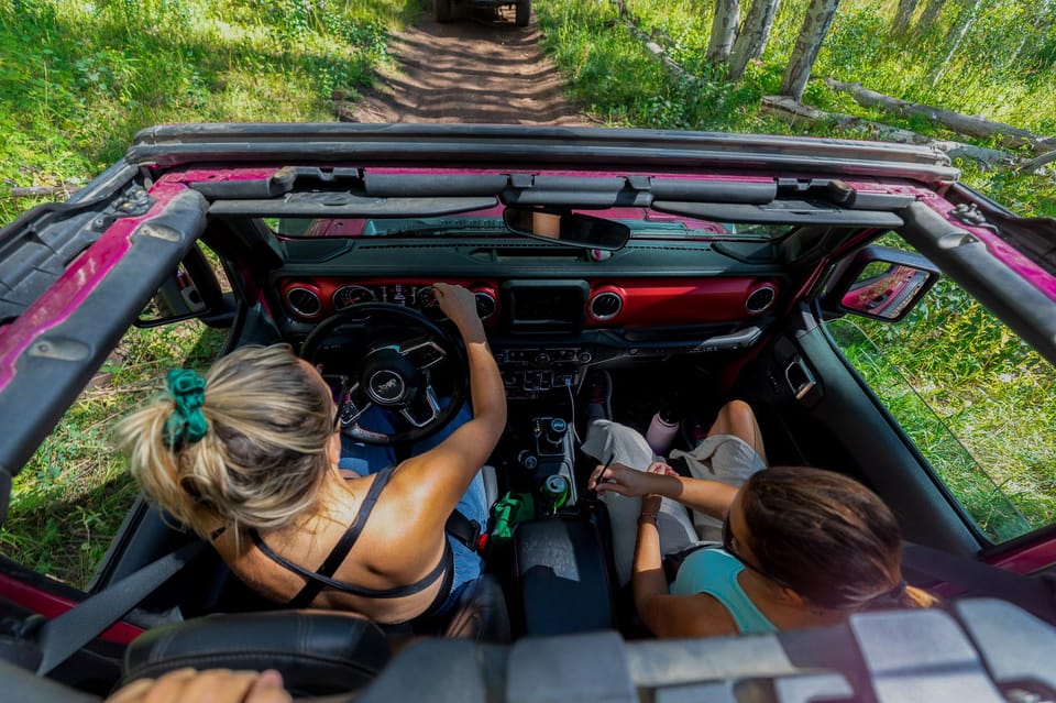 Private Vail: You-Drive Jeep Adventure in Scenic Backcountry – Vail, Colorado