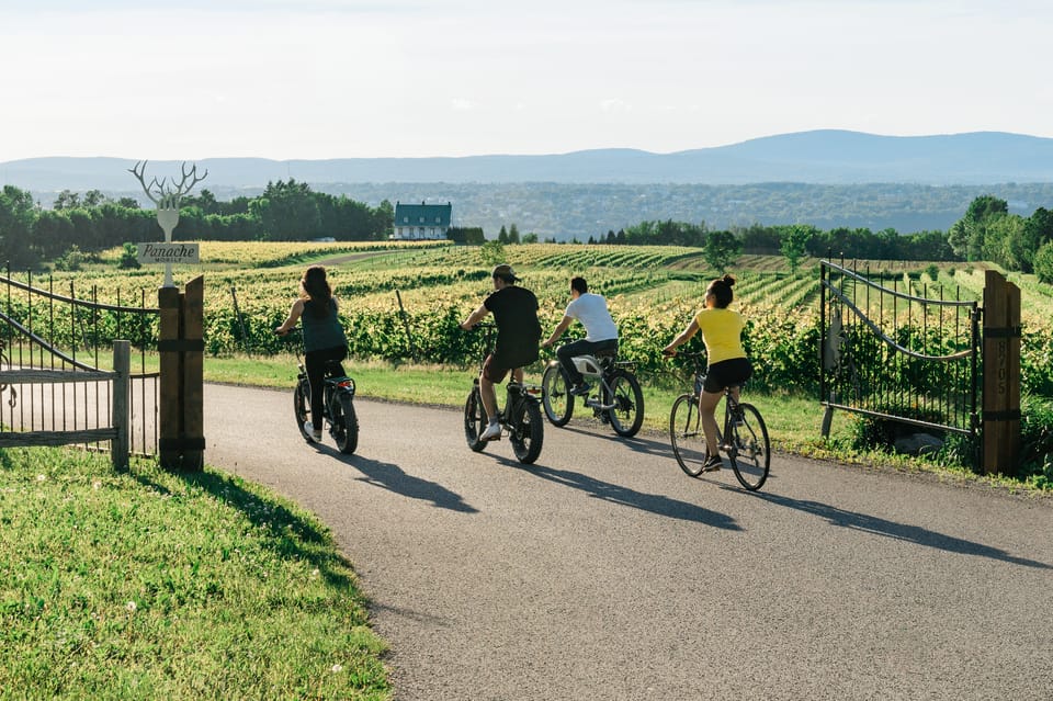 Quebec City: Electric Bike Rental on Ile d’Orleans – Quebec City, Canada