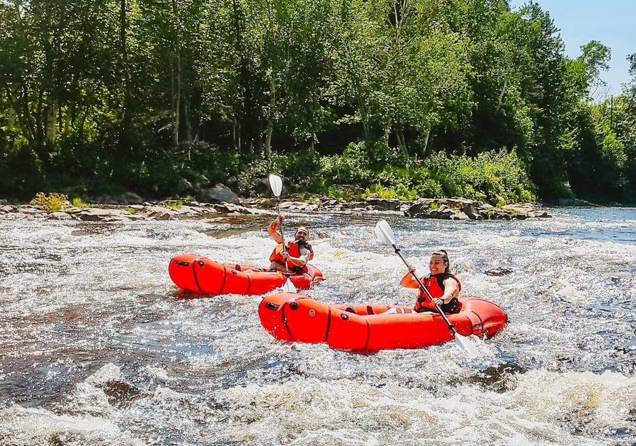 Quebec City: Montmorency River Inflatable Kayak Guided Tour – Quebec City, Canada