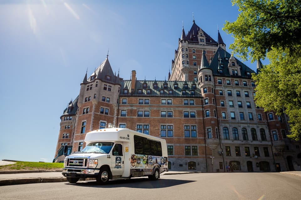 Quebec City: Old Town and Montmorency Falls Bus Tour – Quebec City, Canada