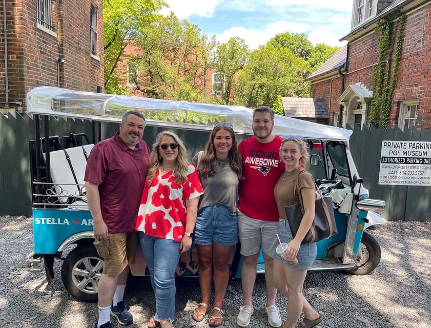 Richmond: Private City Tour by Tuk Tuk – Richmond, Virginia