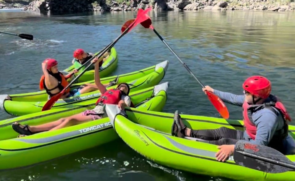 Riggins: Full day Whitewater Kayaking Trip – Salmon River, Idaho