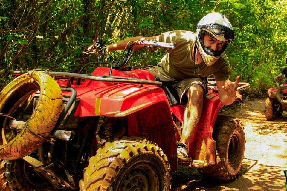 Riviera Maya: ATV Driving Share Cenote and Ziplines – Ruta de los Cenotes, Mexico