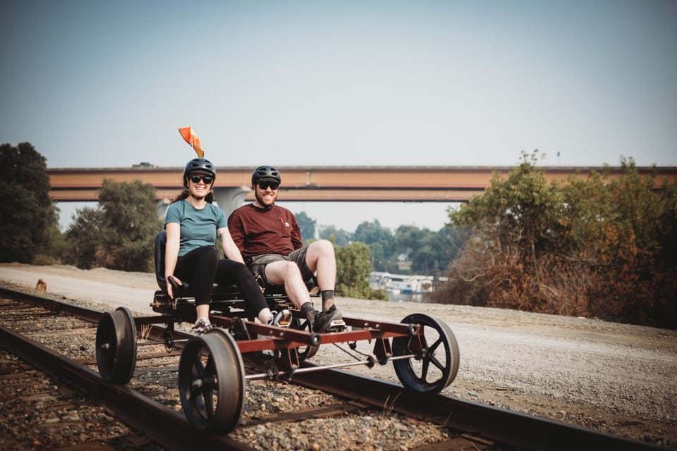 Sacramento: Yolo Countryside Guided Rail Bike Tour – Sacramento, California