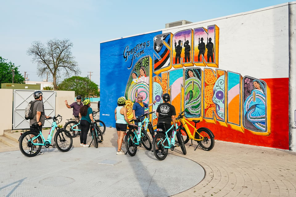 San Antonio: Murals & Hidden Gems E-Bike Tour – San Antonio, Texas