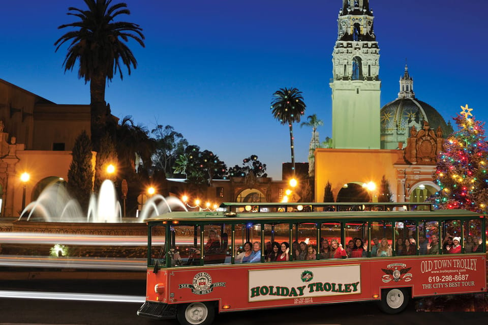 San Diego: Holiday Lights and Sights Trolley Tour – San Diego, California