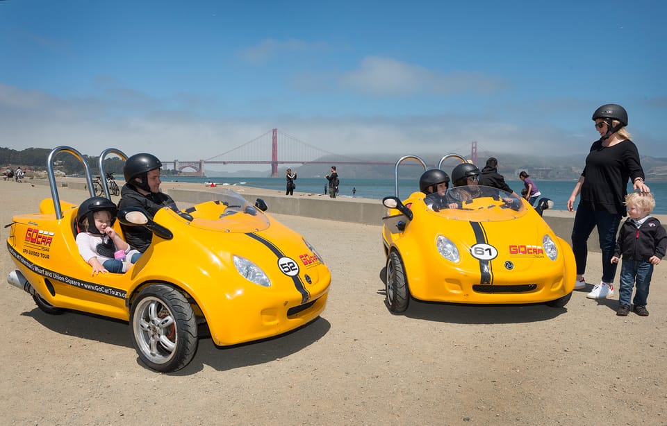 San Francisco: 3-Hour Early Bird GoCar Tour – San Francisco, California