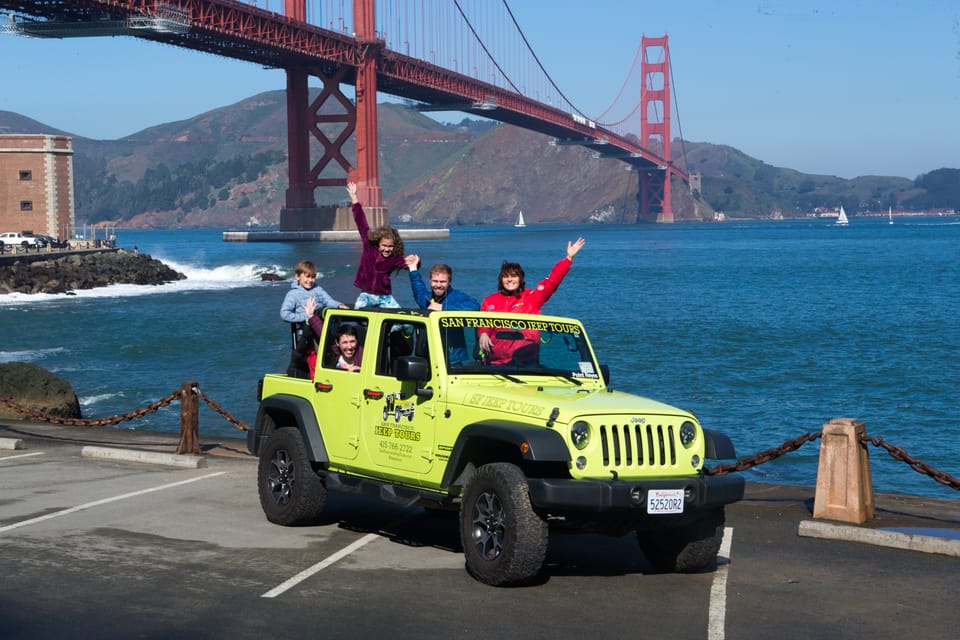 San Francisco: Private City Highlights Tour in a Jeep – San Francisco, California