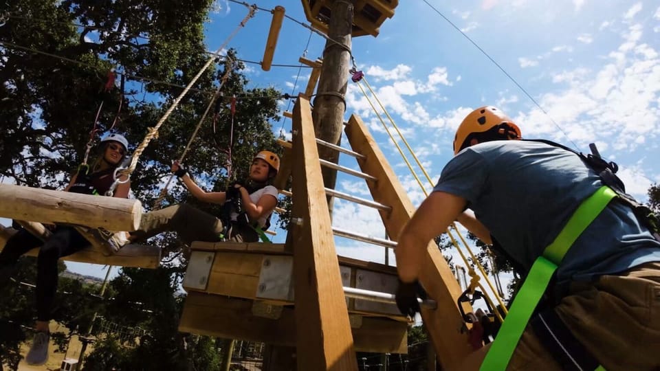 Santa Barbara: High Ropes Adventure Course – Santa Barbara, California