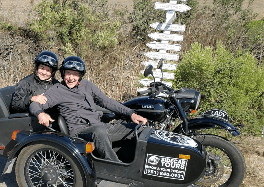 Santa Barbara: Private Scenic Tandem Sidecar Tour – Santa Barbara, California