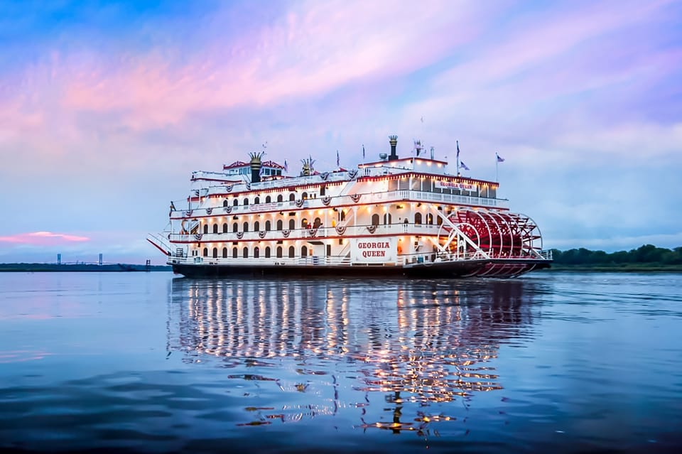 Savannah: Riverboat Sunset Cruise – Savannah River, Georgia