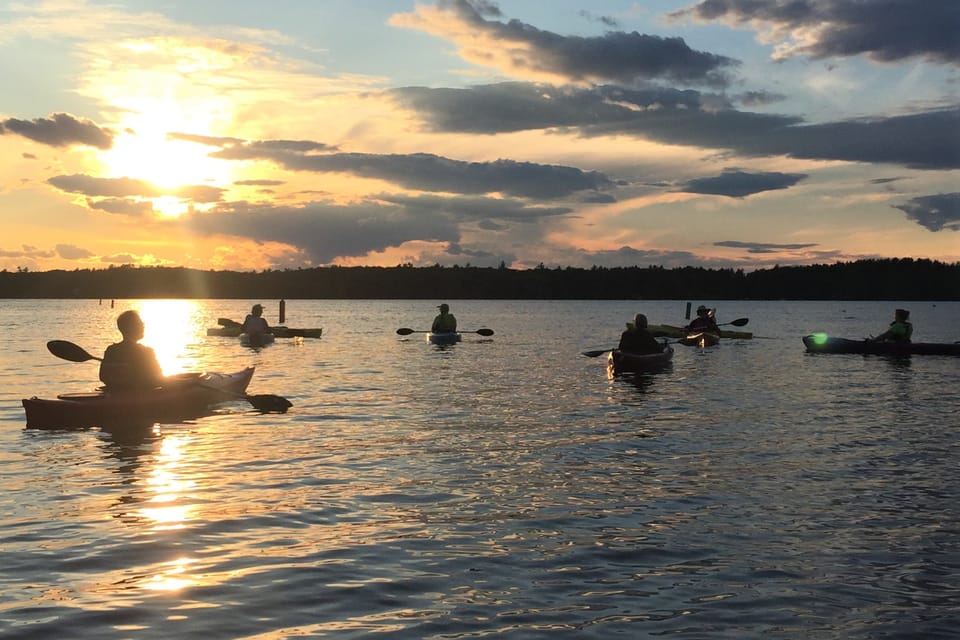 Sebago Lake Guided Sunset Tour by Kayak – Sebago Lake, Maine