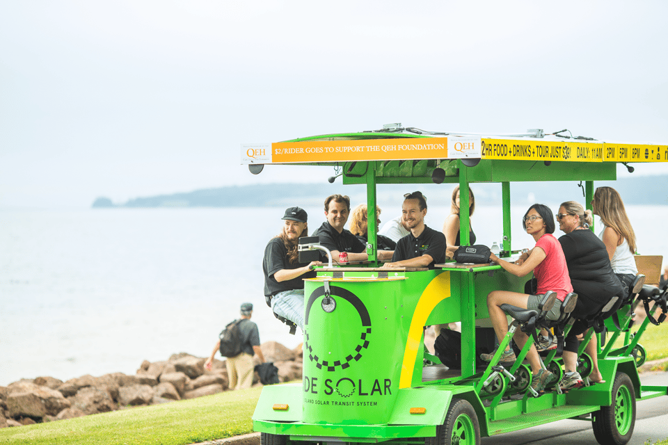 Solar-Powered Historical Food & Drink Pedal Bus Tour in Hfx – Halifax, Canada