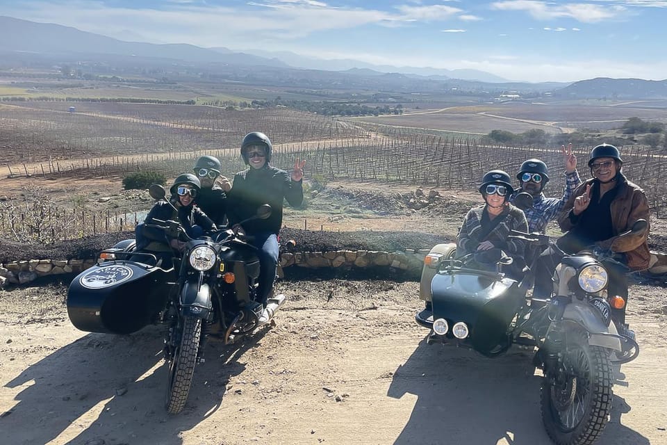 Sonoma: Private Tandem Sidecar Winery Tour – Sonoma, California