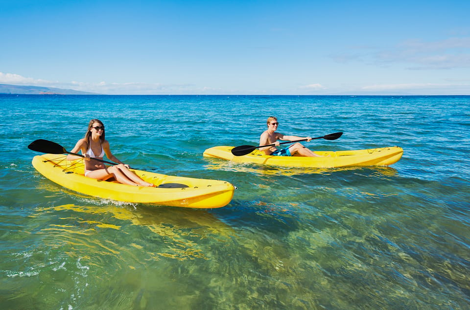 South Maui: Premium Turtle Town Kayak and Snorkel Tour – Kihei, Hawaii