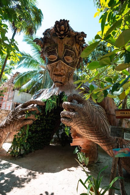 Tour Tulum, cenote Casa Tortuga and Madre naturaleza statue – Tulum, Mexico