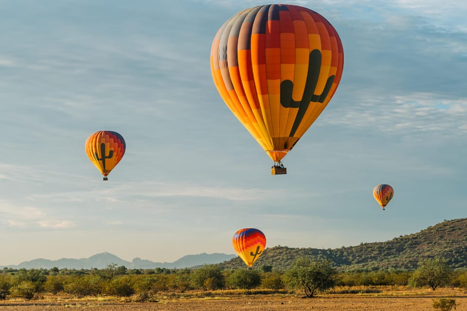 Tucson: Hot Air Balloon Ride with Champagne and Breakfast – Tucson, Arizona