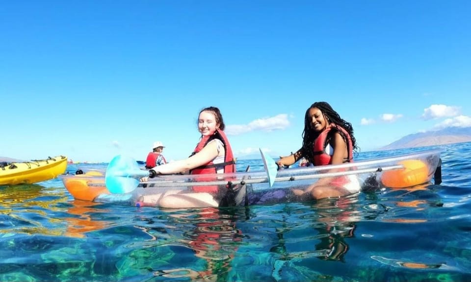 Turtle Town, Makena; Clear Bottom Kayak and Snorkel Tour – Kihei, Hawaii