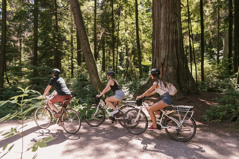 Vancouver: Half-Day City Highlights E-Bike Tour Age 16+ – Vancouver, Canada