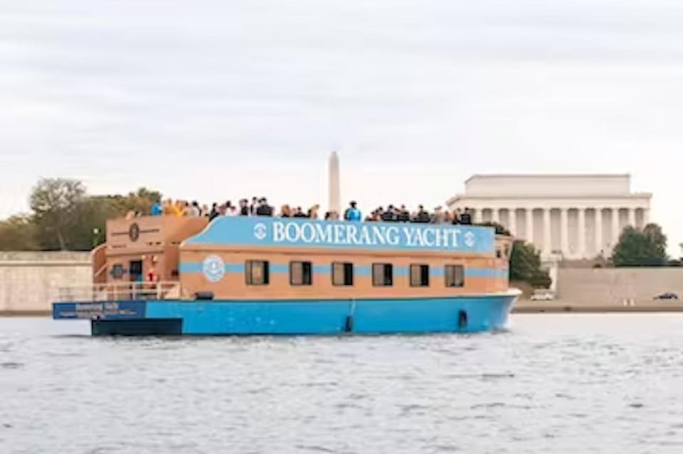 Washington, DC: Potomac River Yacht Cruise with Open Bar – Washington DC