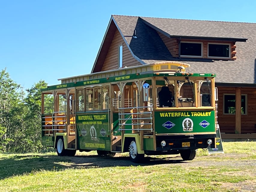 Waterfall Express -PDX: Waterfall Trolley Tickets + Transfer – Sandy, Oregon