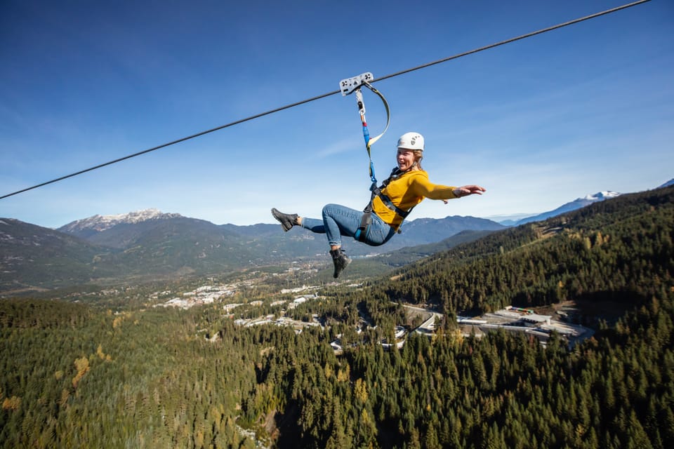 Whistler: The Longest Zipline in North America – Whistler, Canada