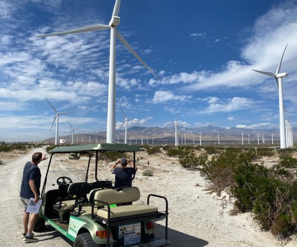 Windmill Tour on a Guided Golf Cart – Palm Springs, California