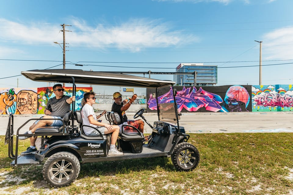 Wynwood Art District 1-Hour Street Art Tour by Golf Cart – Miami, Florida