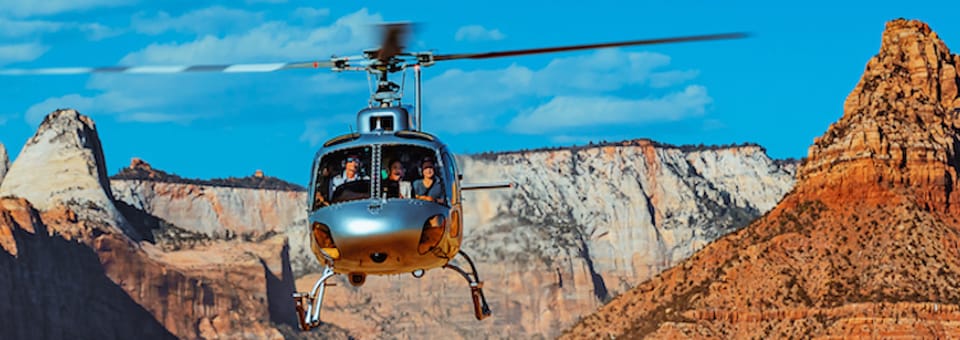 Zion National Park, Canaan Cliffs: Extended Helicopter Tour – Zion National Park, Utah