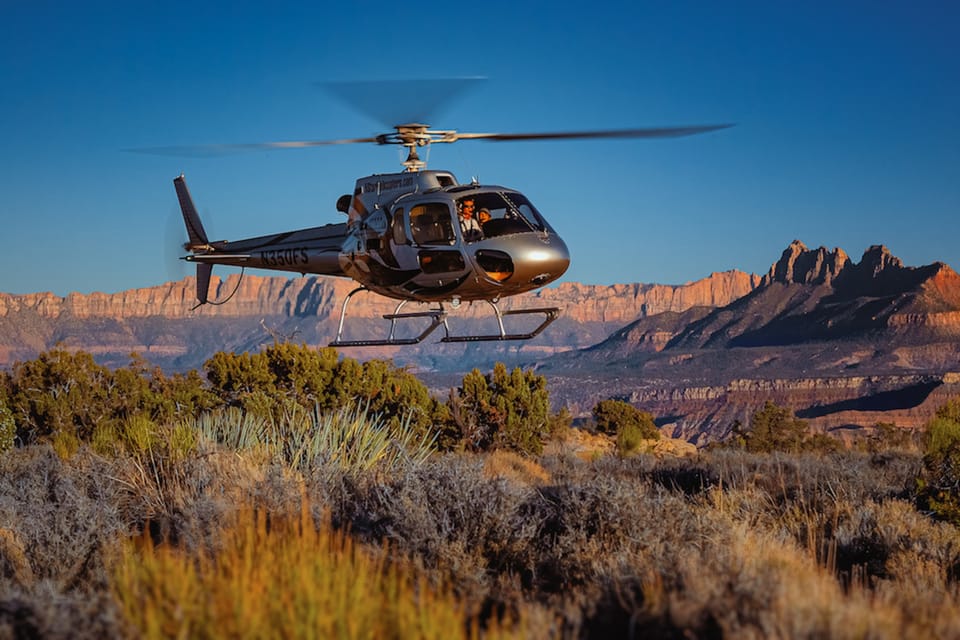 Zion National Park and Canaan Cliffs: Helicopter Tour – Zion National Park, Utah