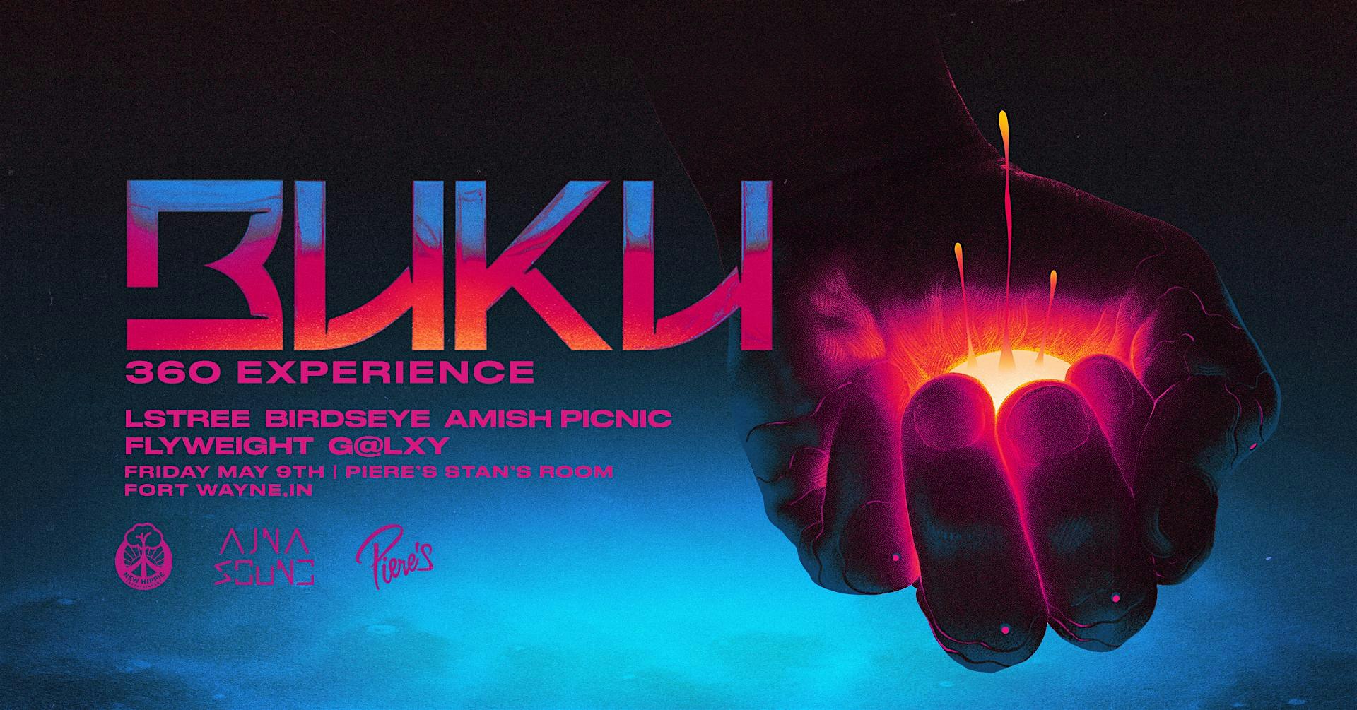 BUKU 360 Experience Fort Wayne at Piere’s Entertainment Center – Live Music and Entertainment – Fort Wayne, IN