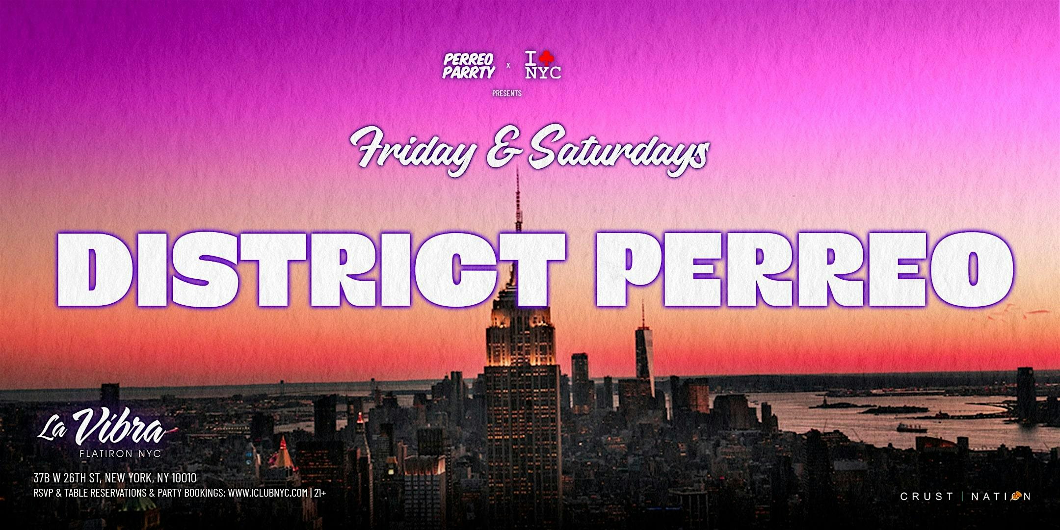 5/9. CINCO DE MAYO – DISTRICT PERREO Latin Reggaeton Party @ LA VIBRA NYC at La Vibra NYC – New York, NY