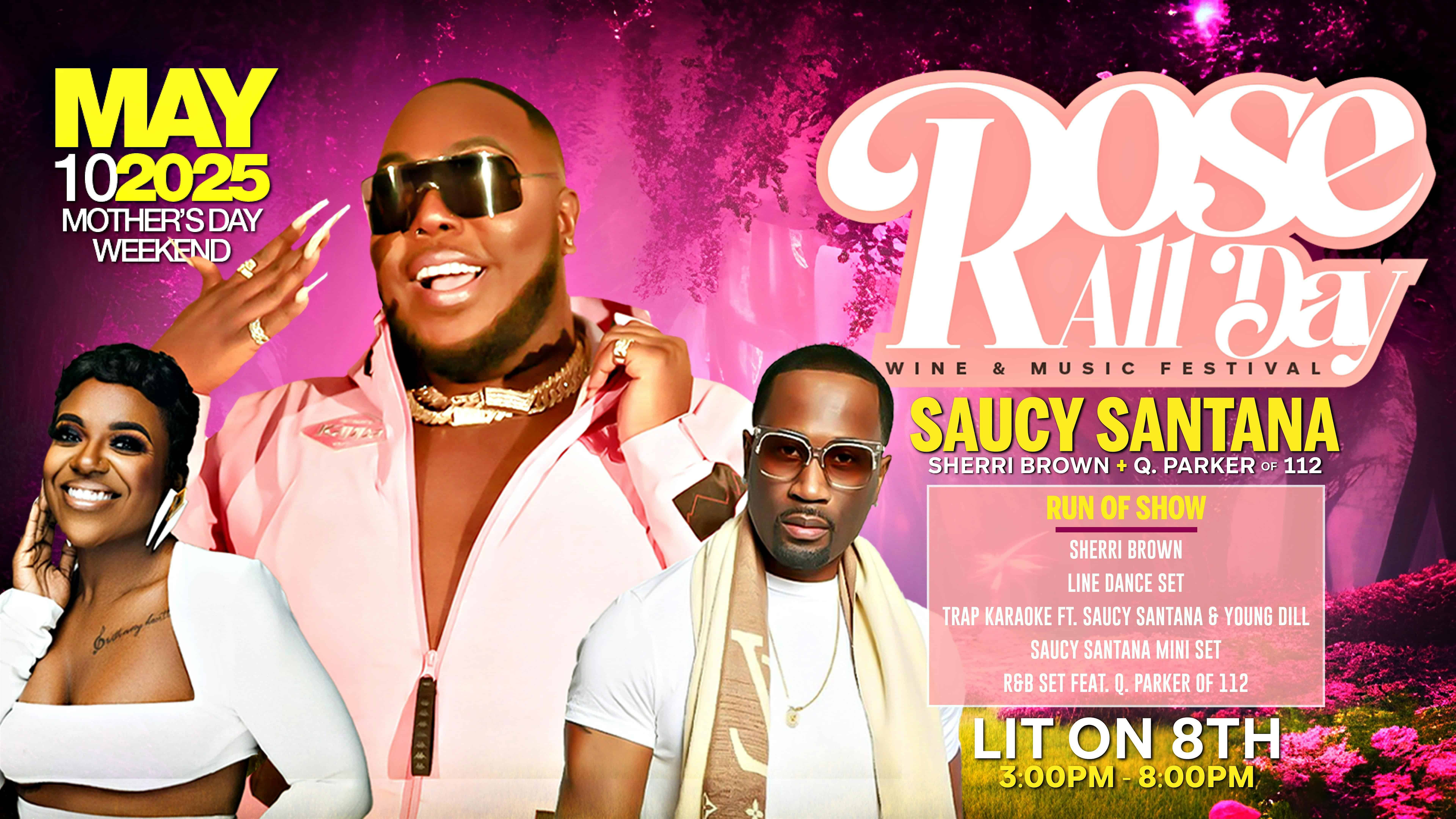 Rosè All Day Wine & Music Festival 2025 at Lit on 8th – Birmingham, AL