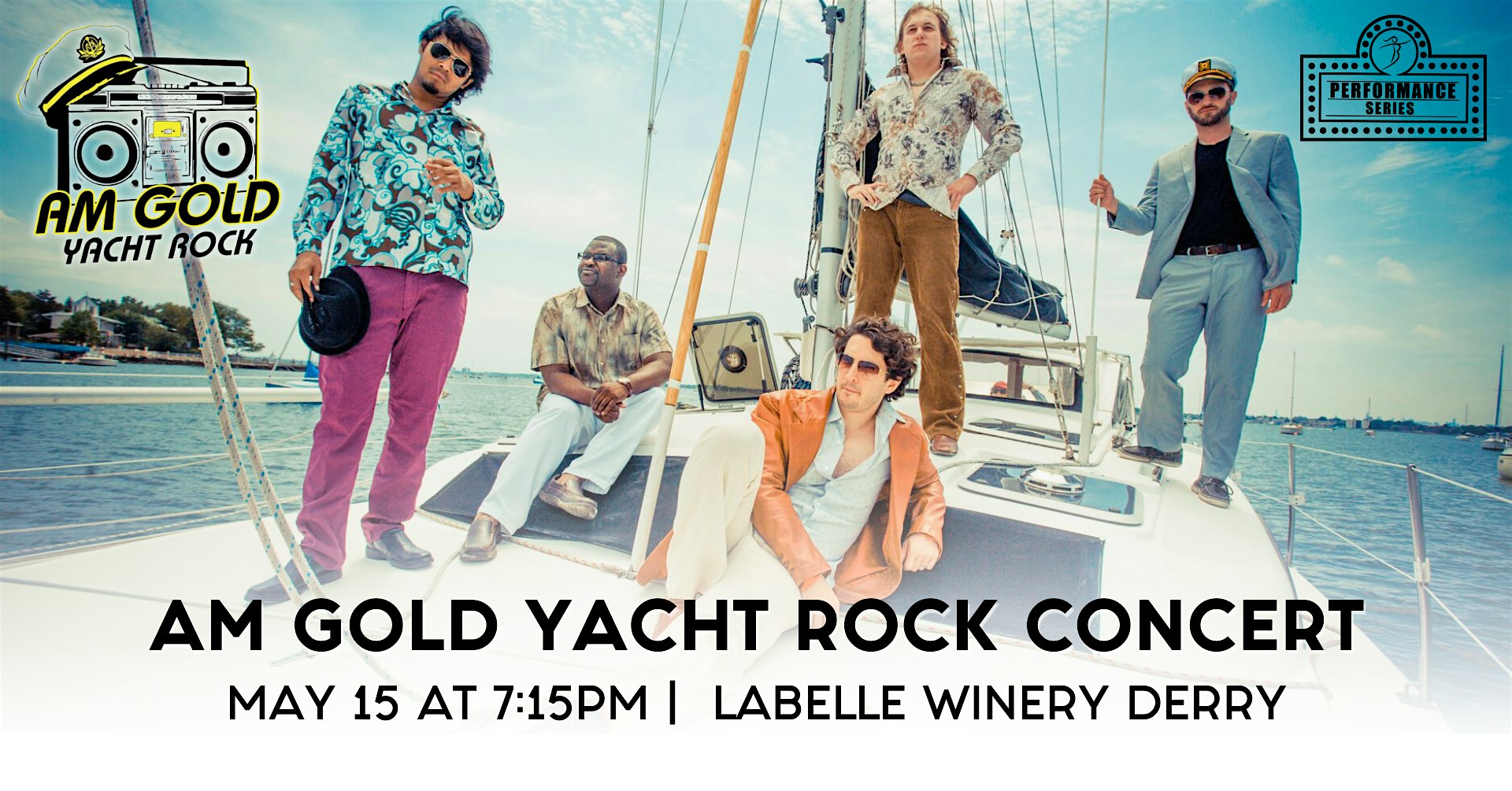 AM Gold: Yacht Rock Concert at Labelle Winery Derry at LaBelle Winery – Derry – Derry, NH