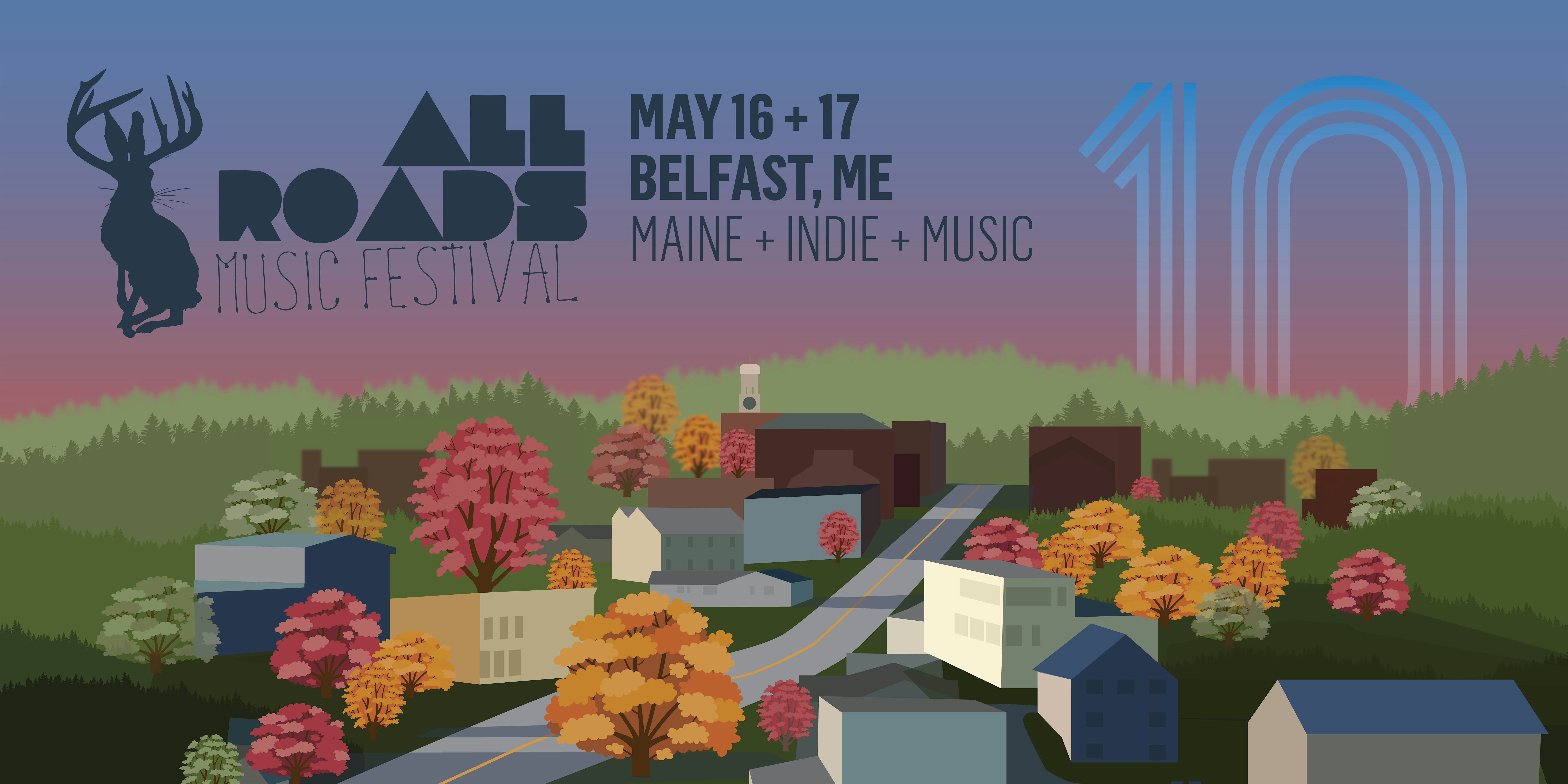 ALL ROADS MUSIC FESTIVAL 2025 (BELFAST, ME) – FESTIVAL PASSES at Belfast – Belfast, ME