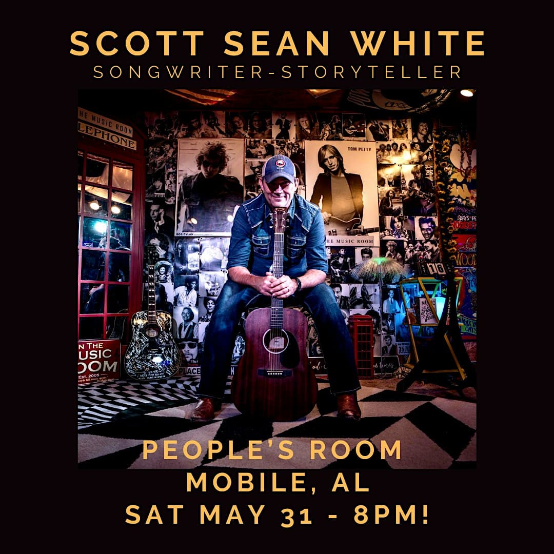 An Evening with Scott Sean White at The Peoples Room of Mobile – Mobile, AL