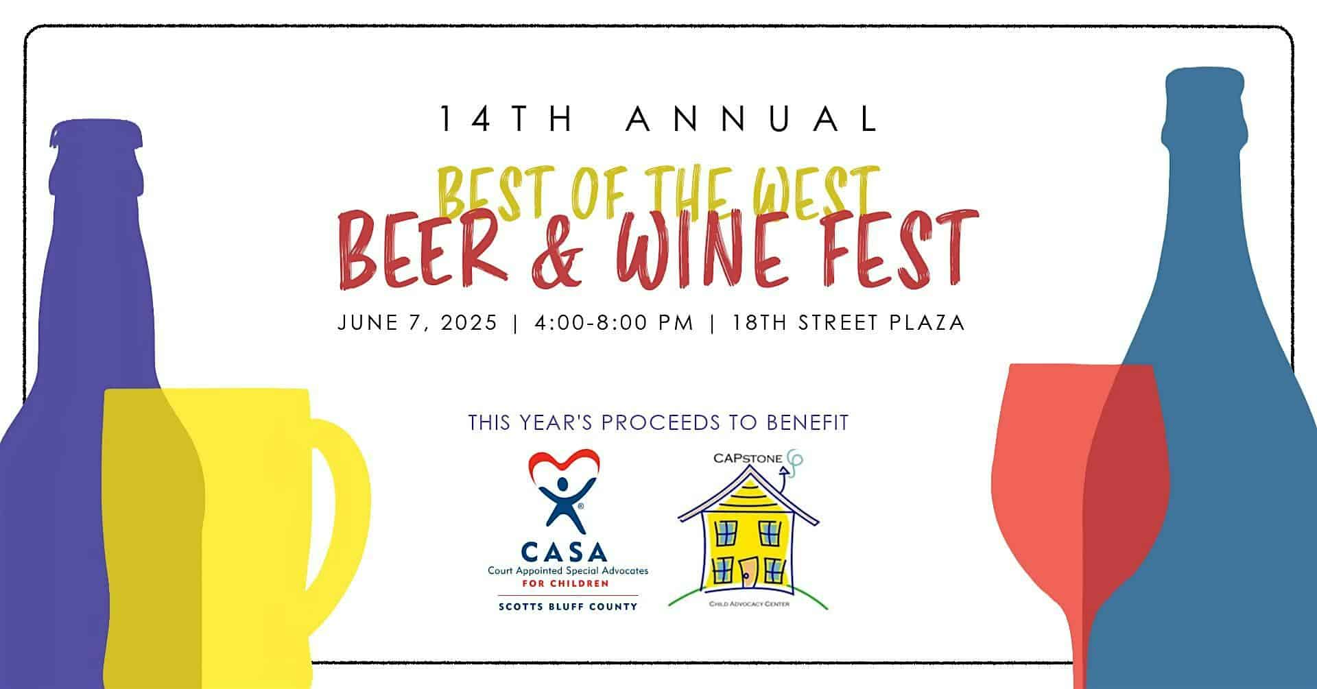 14th Annual Best of the West Beer and Wine Festival at 18th Street Plaza – Scottsbluff, NE