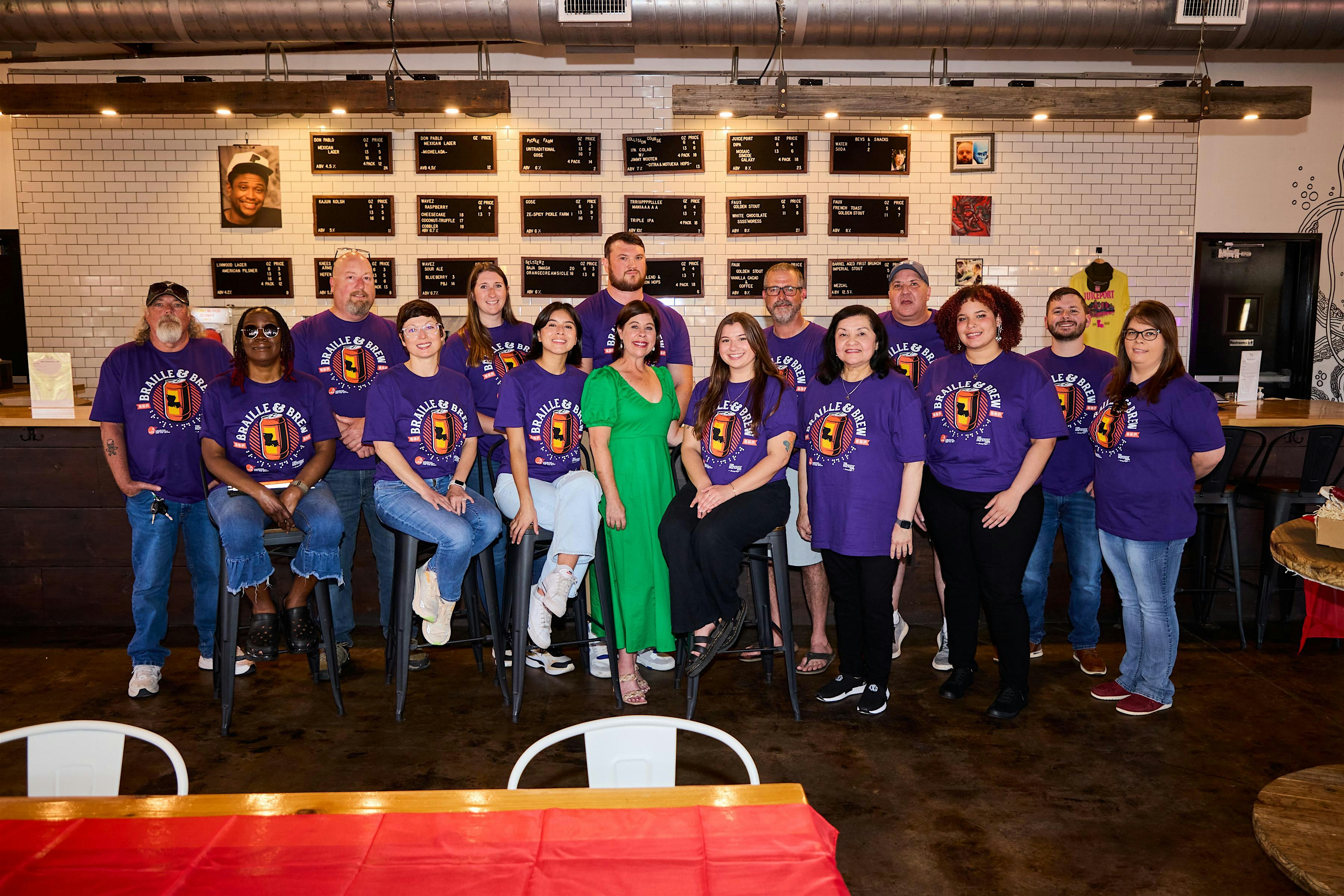 Braille & Brew 2025 at The Seventh Tap Brewing Project – Shreveport, LA