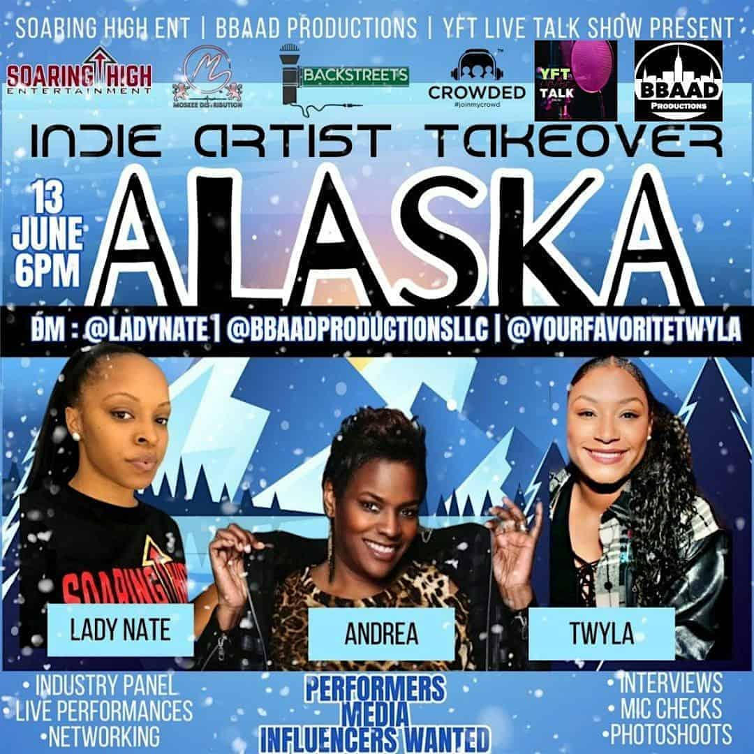 Indie Artist Takeover Alaska! Music Conference at Williwaw Social in the Speakeasy, 609 F Street, Anchorage, AK – Anchorage, AK