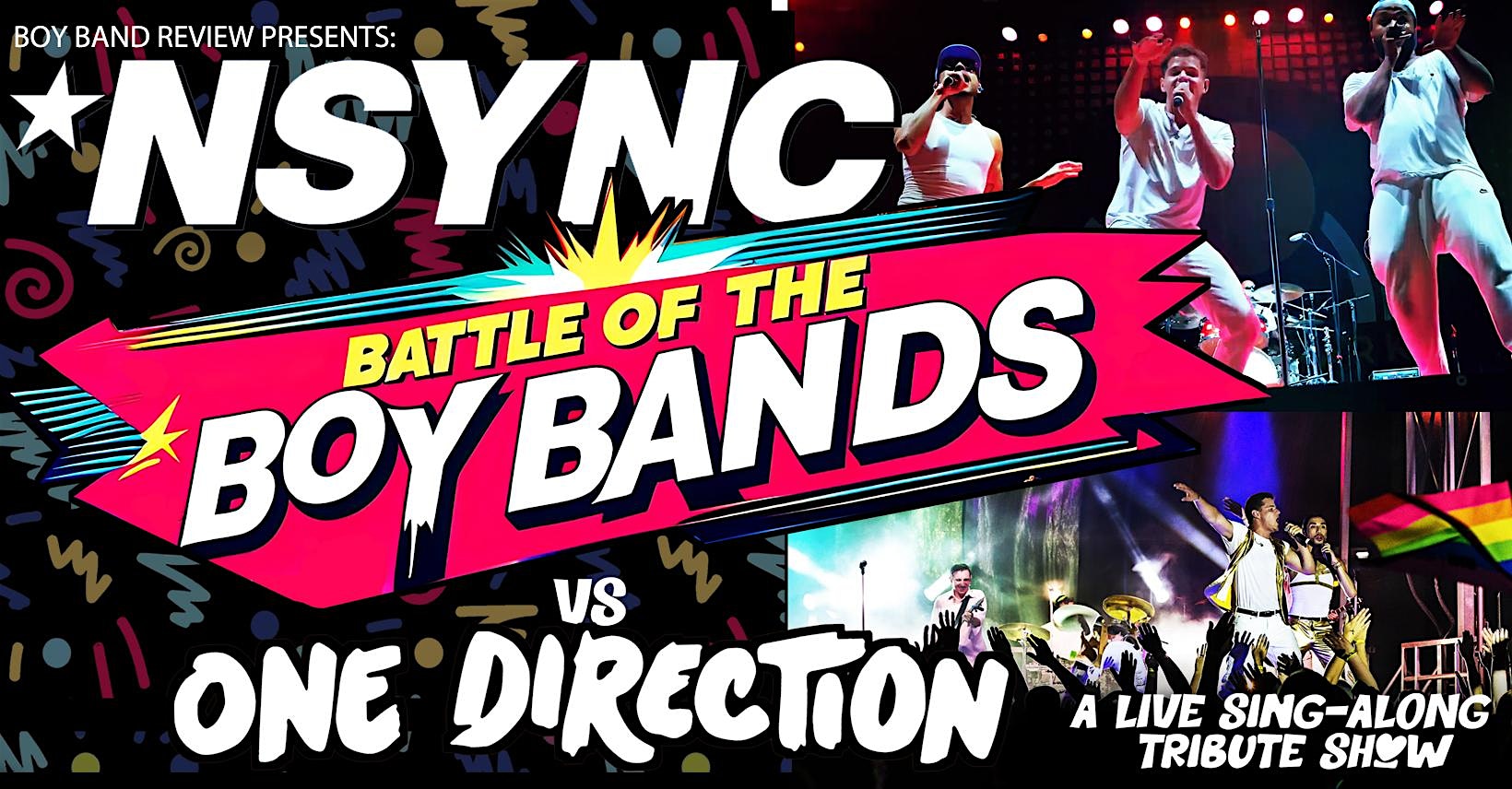 Battle of The Boy Bands “NSYNC VS. One Direction” Tribute Bands at Salerno’s Pizzeria & Sports Bar – Hodgkins – Hodgkins, IL