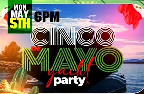 5/5 Cinco De Mayo Cruise New York City at Pier 36 NYC – New York, NY