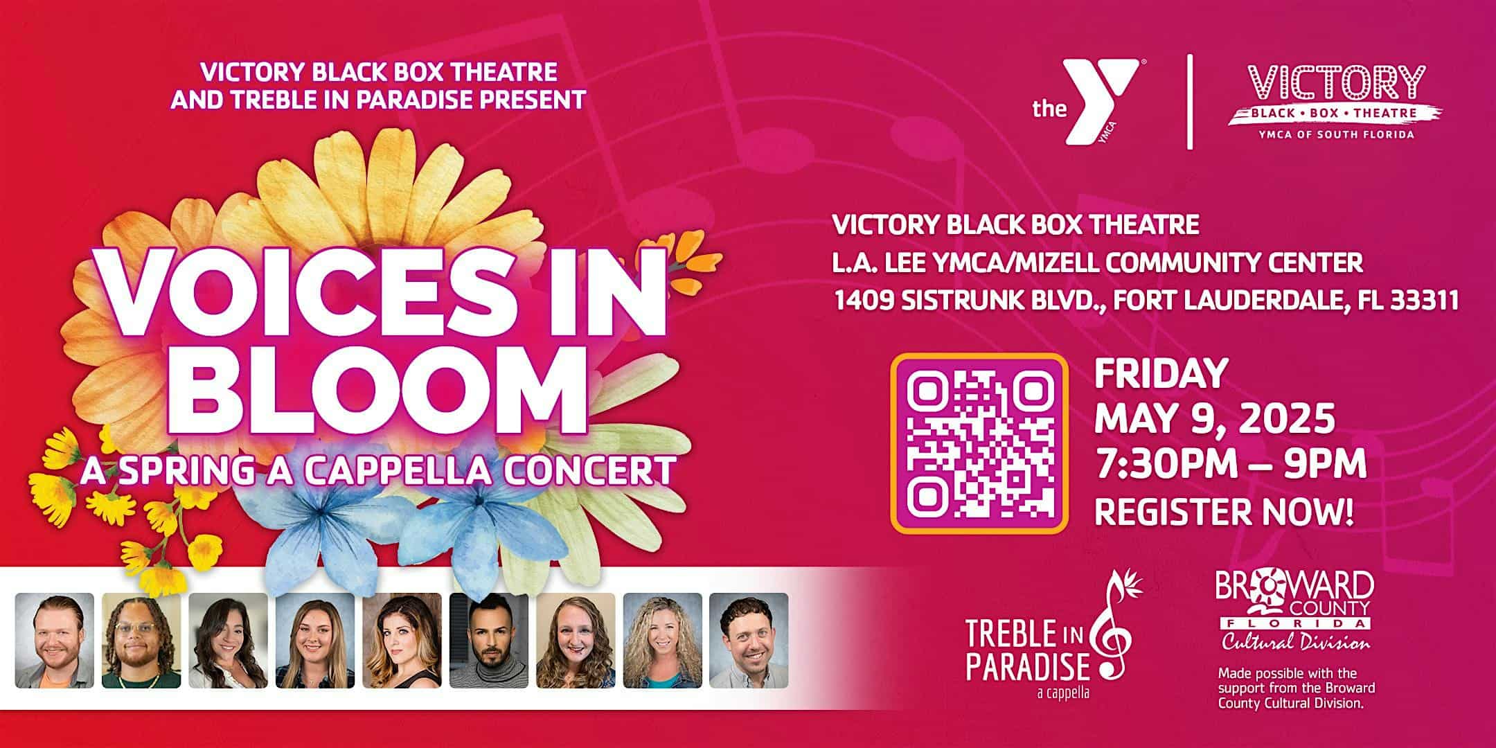 Voices in Bloom – A Spring A Cappella Concert at Victory Black Box Theatre – Fort Lauderdale, FL