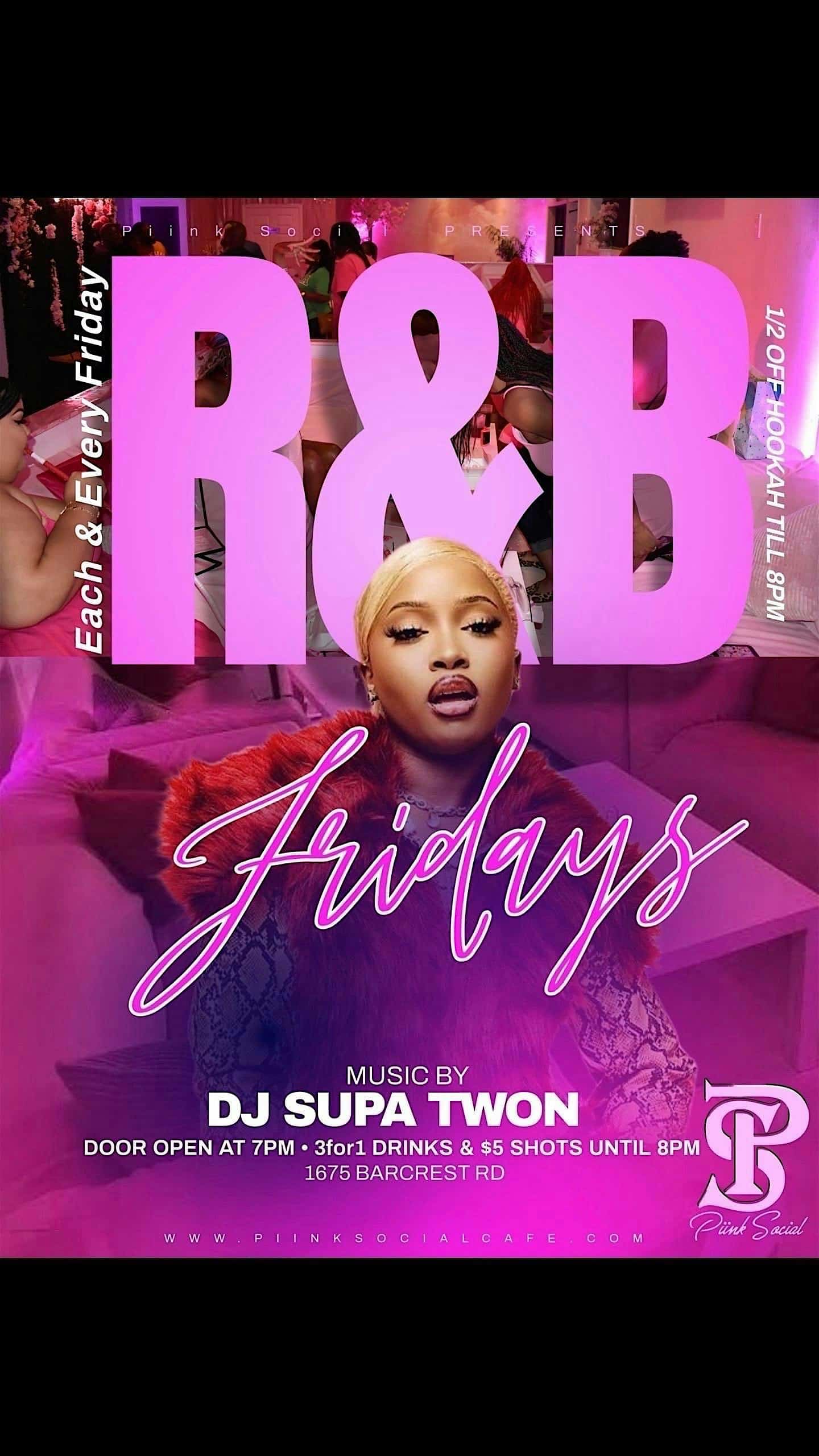 R&B Fridays at 1675 Barcrest Road, Memphis, TN, USA – Memphis, TN