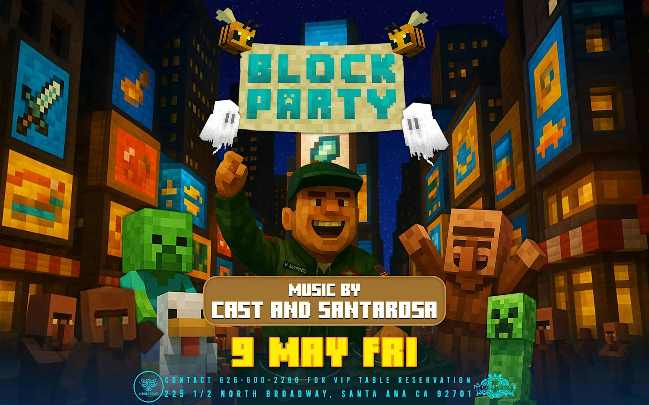 Block Party – Copper Door 10 Year Kickoff at The Copper Door – Santa Ana, CA