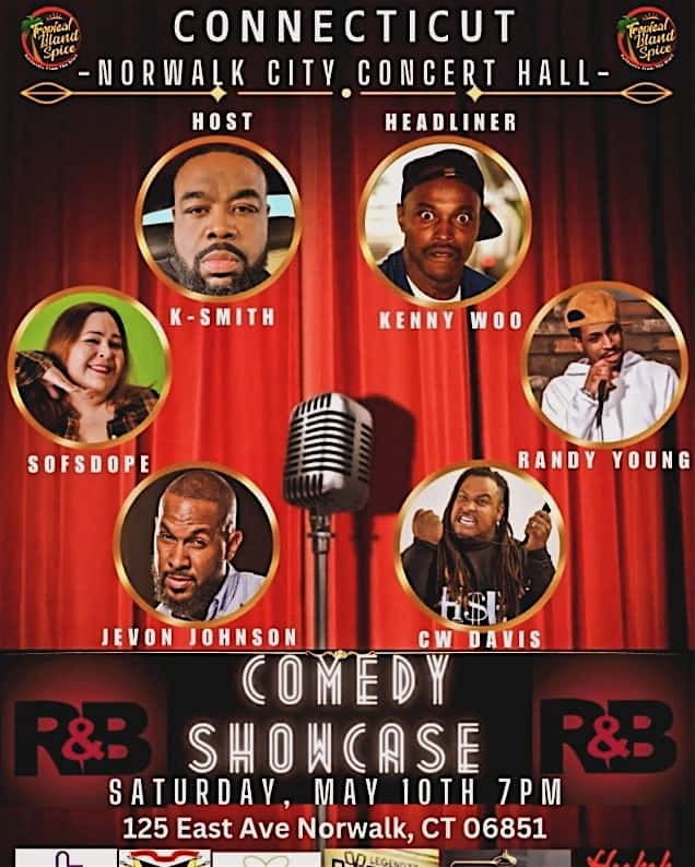 R&B Comedy Showcase at Norwalk City Concert Hall – Norwalk, CT