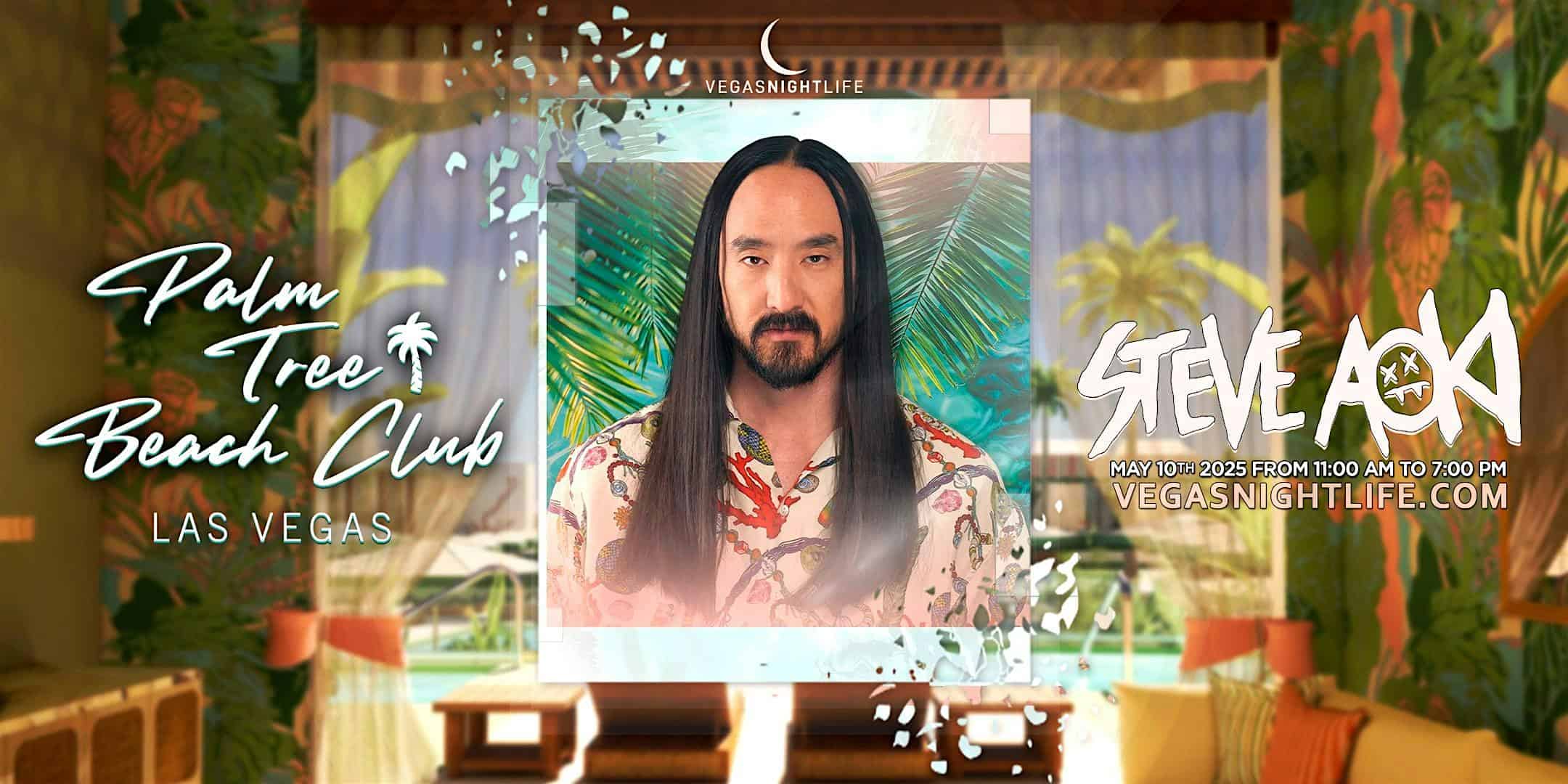 Steve Aoki | Saturday Pool Party Vegas | Palm Tree Beach Club at Palm Tree Beach Club – Las Vegas, NV