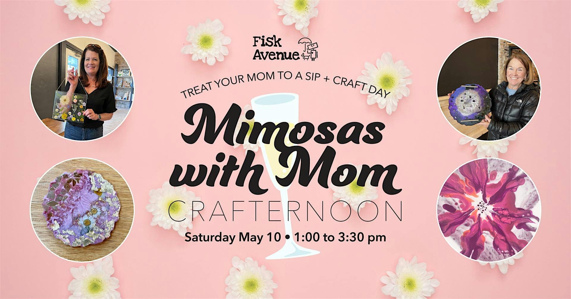 Mimosas with Mom Crafternoon at Fisk Avenue – Waukesha, WI