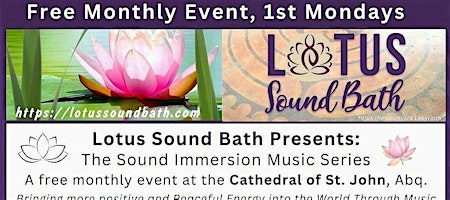 Free Monthly Sound Bath at The Cathedral of St. John with Lotus Sound Bath at Cathedral of St John – Albuquerque, NM