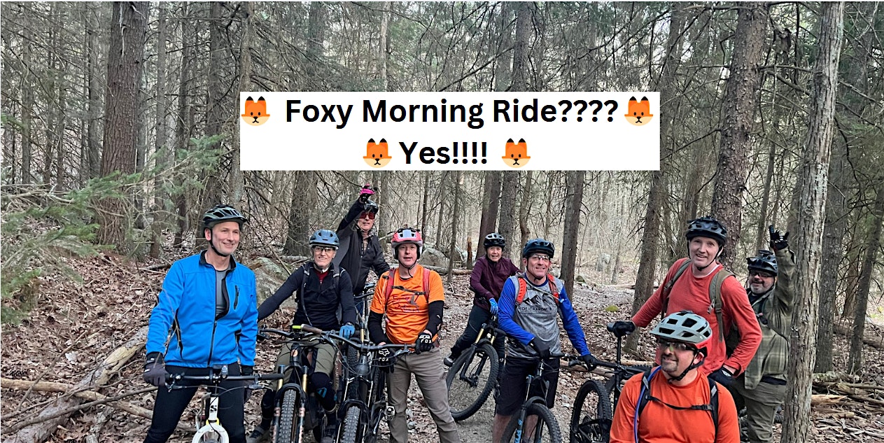 Foxy Morning Ride???? YES!!!! at 68 Mill St – Foxborough, MA